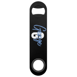Monogram bar key