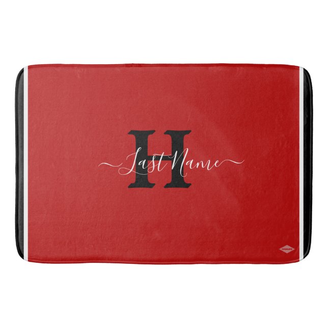 Monogram Bath Mat HAMbyWG (Front)