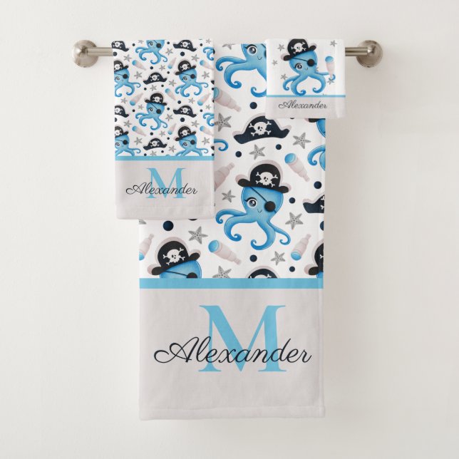 Monogram Bath Towel Set (Insitu)