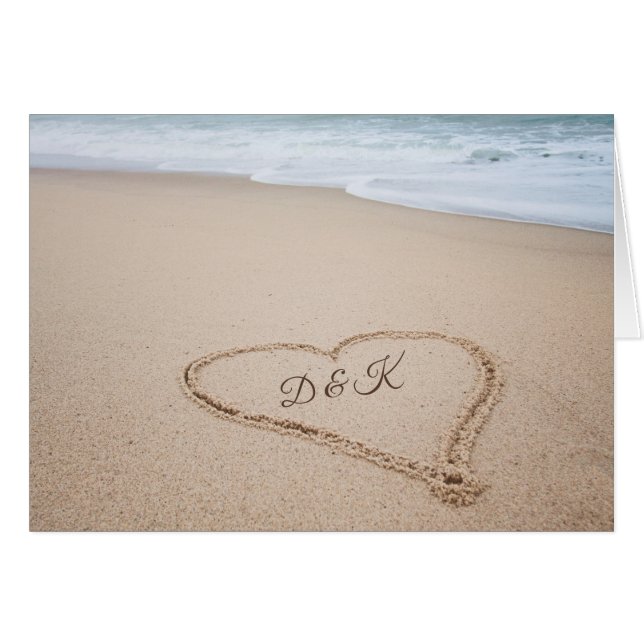 Monogram | Beach Love I (Front Horizontal)