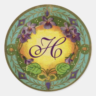 Monogram Belle Epoch French Violet Perfume Sticker