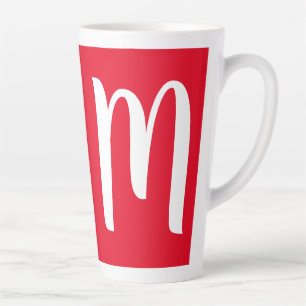 MONOGRAM BIG LATTE MUG FOR CHRISTMAS