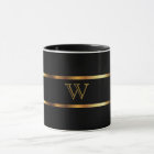 Monogram  Black and Gold