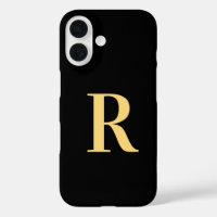 Monogram Black Gold