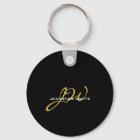 Monogram Black Gold Colour Plain Modern Own Name
