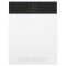 Monogram Black Gold | Modern Minimalist Elegant