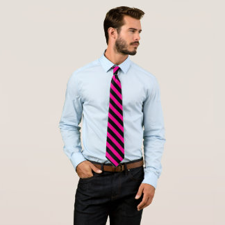 Monogram Black Pink Masonic Ties | Freemason Gifts