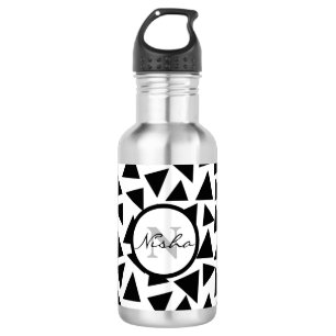 Monogram Black Triangle 532 Ml Water Bottle