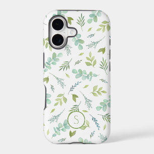 Monogram Botanical Leaf