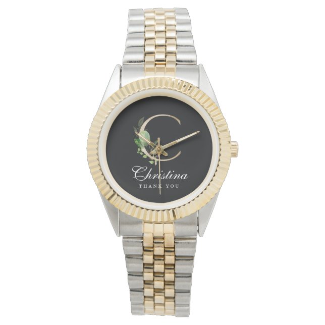 Monogram Bridesmaid Watch (Front)