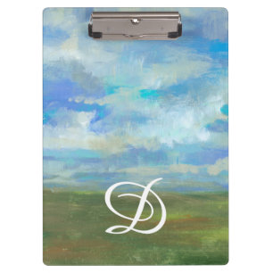 Monogram Bright Day II Clipboard