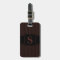 Monogram Brown Black Pinstripe
