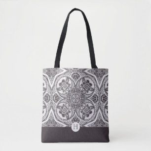 Monogram Bumblebees Mandala Sac fourre-tout