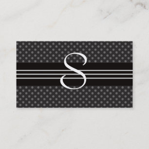 Monogram Business Card