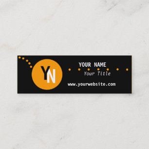 Monogram Business Card Template