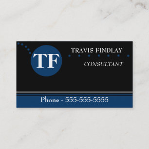 Monogram Business Card Template