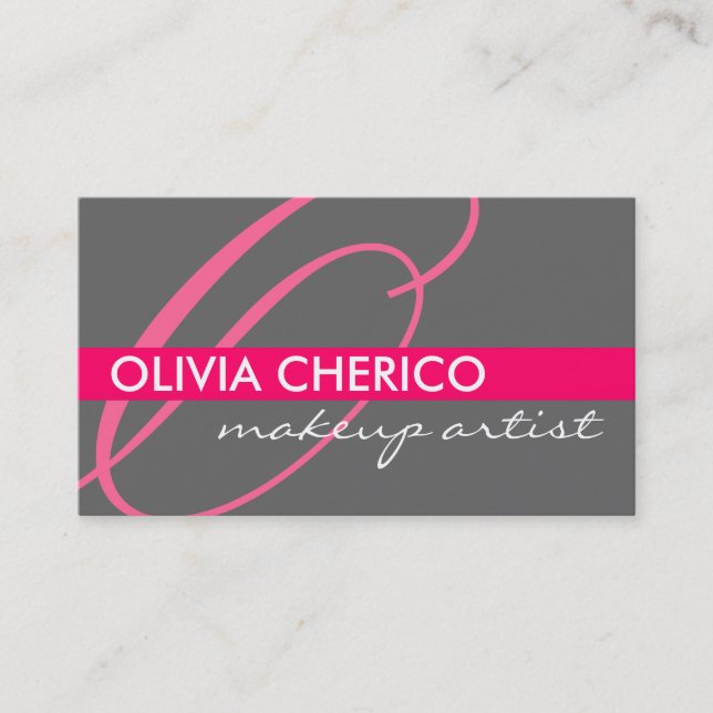 Monogram Business Cards (Front)