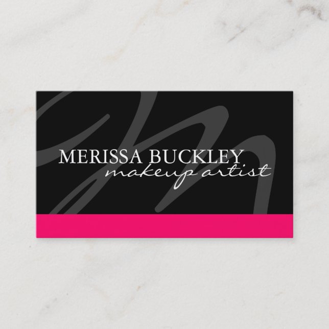 Monogram Business Cards (Front)