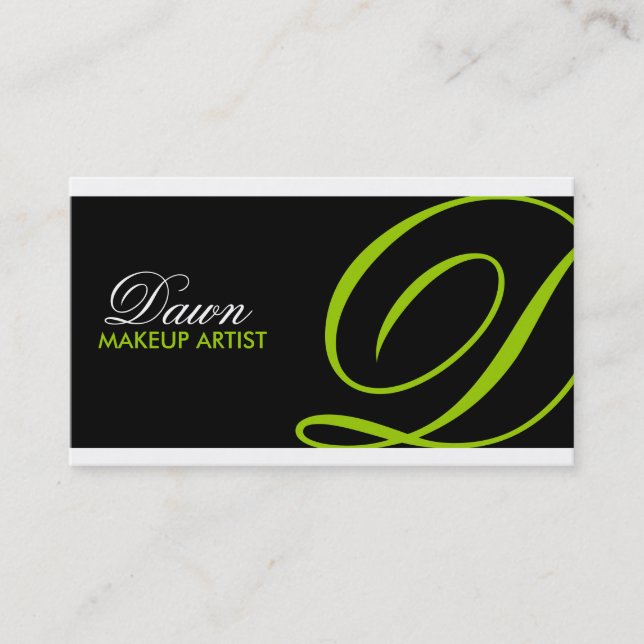 Monogram Business Cards (Front)