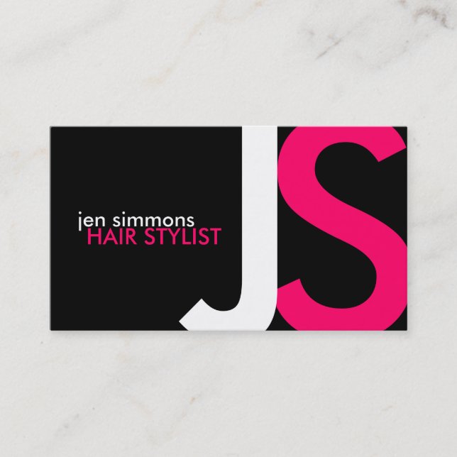 Monogram Business Cards (Front)