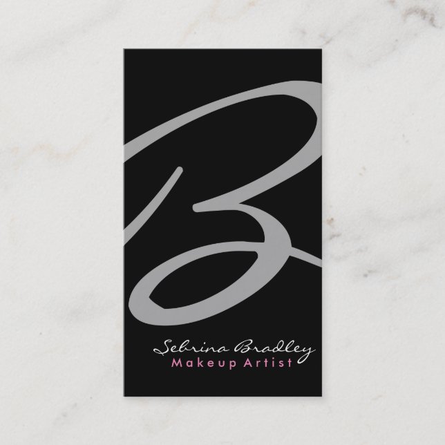 Monogram - Business Cards (Front)