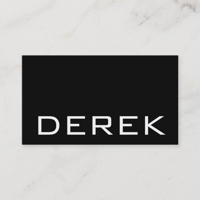 Monogram Business Cards (Front)