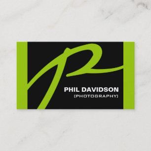 Monogram Business Cards