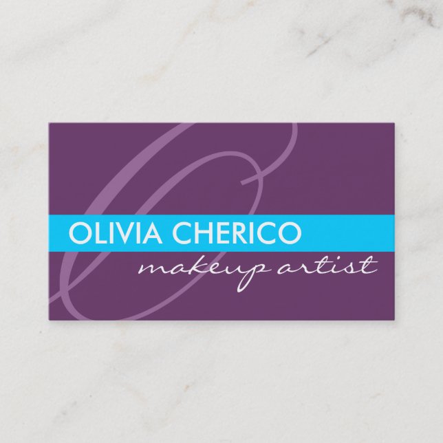 Monogram Business Cards (Front)