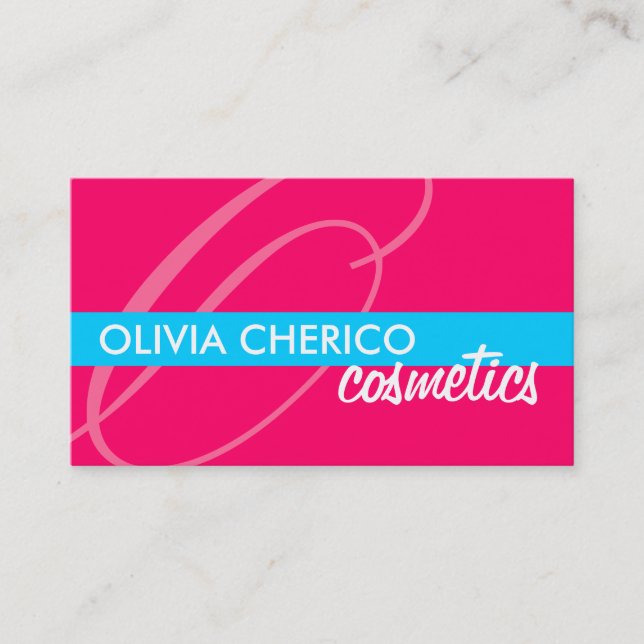 Monogram Business Cards (Front)