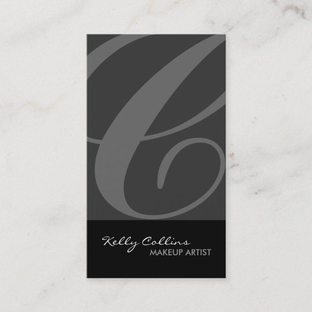 Monogram Business Cards (Front)