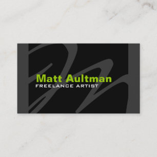 Monogram Business Cards