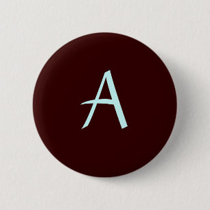 Monogram Buttom 2 Inch Round Button