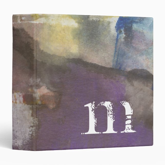 Monogram | Calm Interlude Binder (Front/Spine)