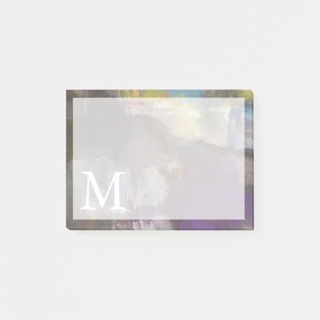 Monogram | Calm Interlude Post-it Notes (Front)