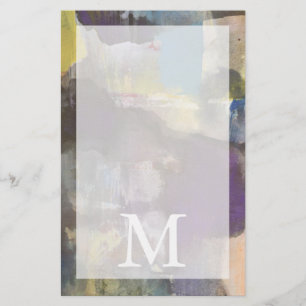 Monogram   Calm Interlude Stationery