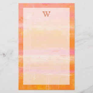 Monogram   Caribbean Sky Stationery