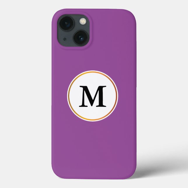 monogram Case-Mate iPhone case (Back)