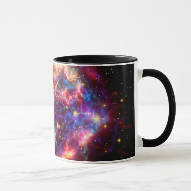 Monogram Cassiopeia, Milky Ways Youngest Supernova Mug (Right)
