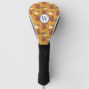 Monogram Cat Pattern Golf Head Cover