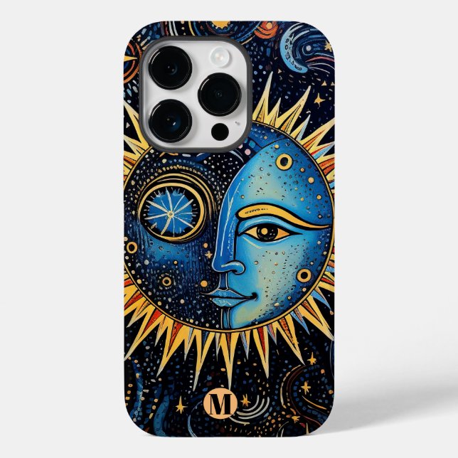 Monogram Celestial Solar System Showcase  Case-Mate iPhone Case (Back)
