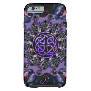 Monogram Celtic Fractal Mandala iPhone 6 Case