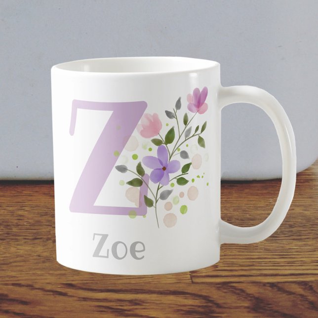 Monogram & Christian Name Coffee Mug (Creator Uploaded)