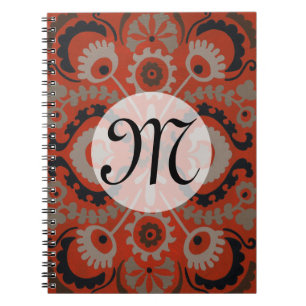 Monogram   Cinnabar Suzani I Notebook