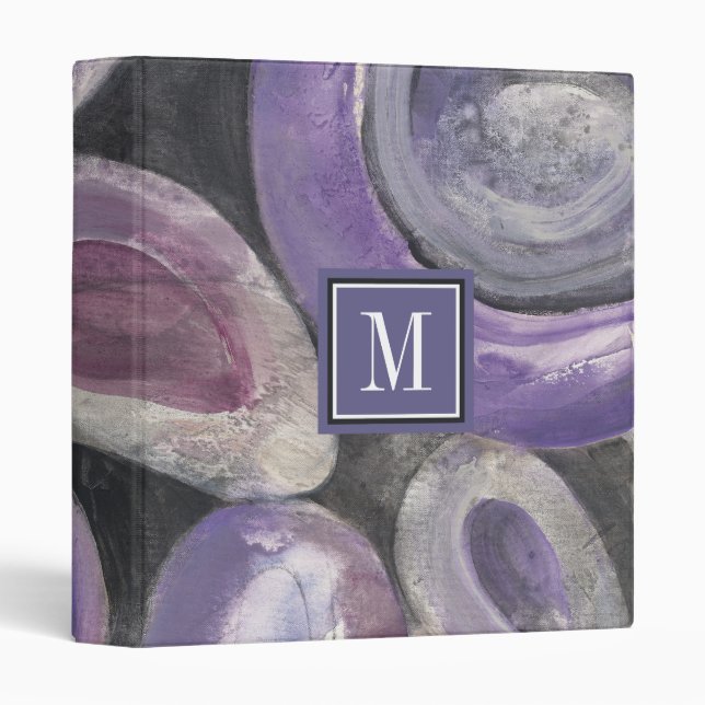 Monogram | Circle Rain Binder (Front/Spine)