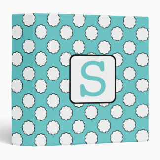 Monogram Cloud Binder