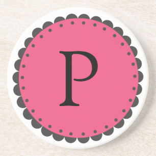 Monogram Coaster