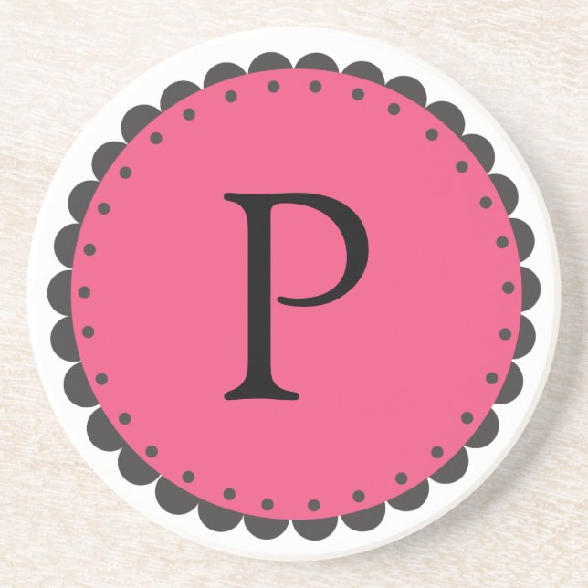 Monogram Coaster (Front)