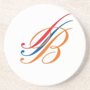 monogram coaster