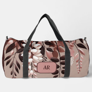 Monogram Cocoa Rose Wisteria Harmony Duffle Bag