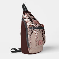 Monogram Cocoa Rose Wisteria Harmony